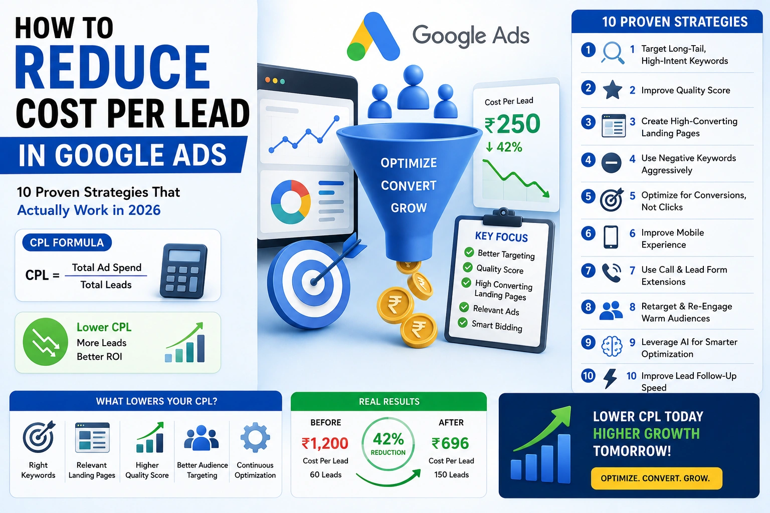 How to Reduce Cost Per Lead in Google Ads: 10 Proven Strategies That Actually Work in 2026